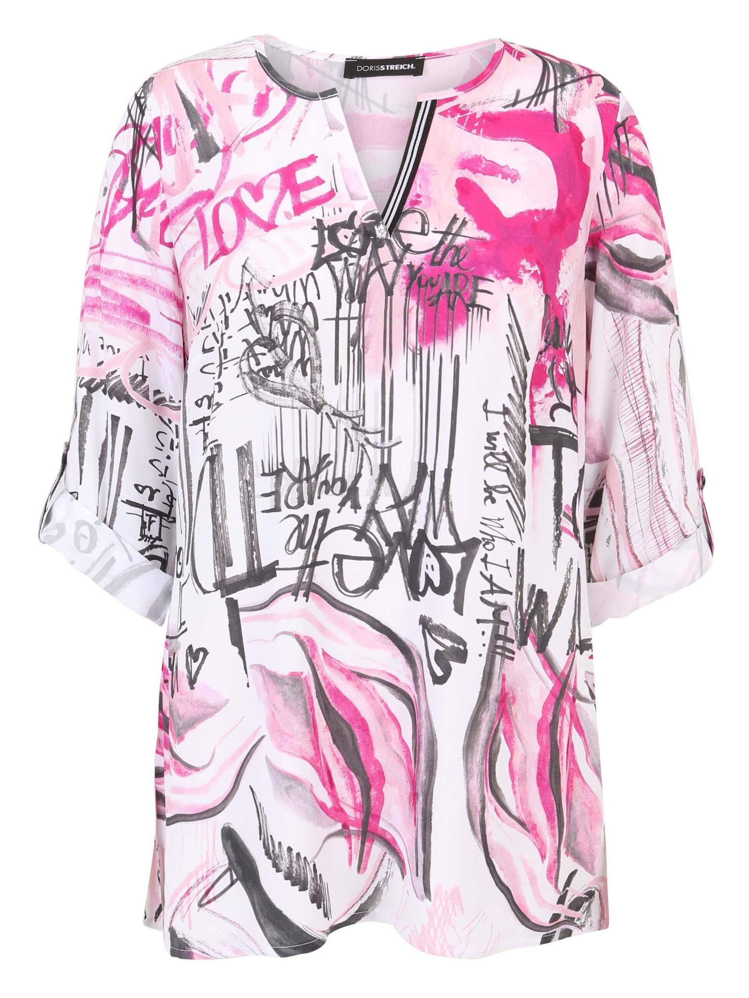 Doris Streich Bluse in Pink: Vorderseite