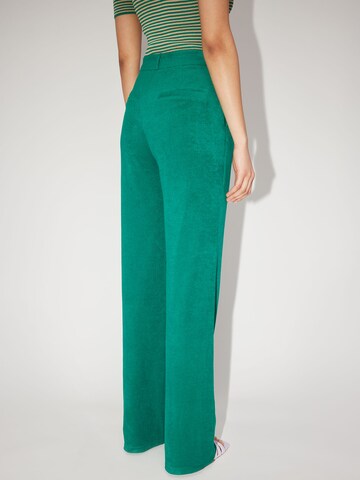 LeGer by Lena Gercke Loose fit Chino trousers 'Jessica' in Green: back