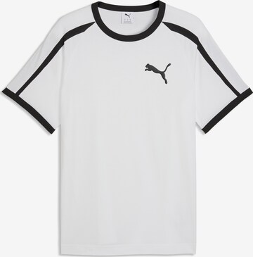 T-Shirt fonctionnel PUMA en blanc : devant