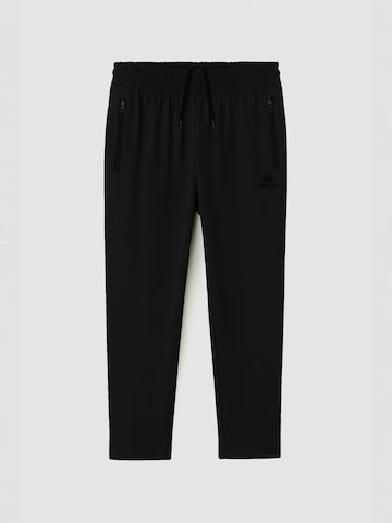 Tommy Life - Regular Calças em preto: frente