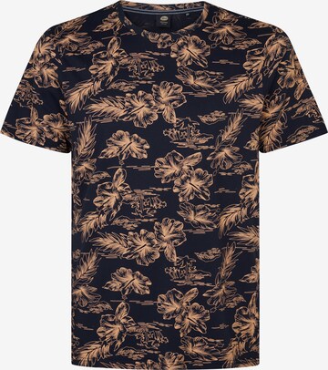 Petrol Industries Shirt 'Tiki' in Blue: front