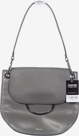 BREE Handtasche gross Leder One Size in Grau: Vorderseite