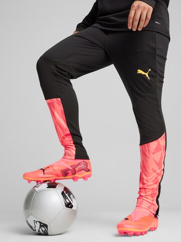 PUMA Skinny Sportbroek 'Individual Final' in Zwart: voorkant