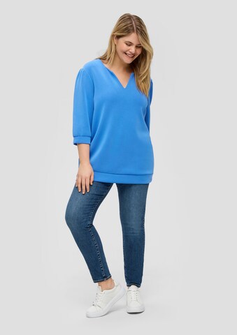 s.Oliver Sweatshirt in Blau