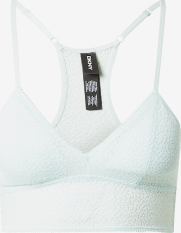 DKNY Intimates Triangel BH in Blau: predná strana