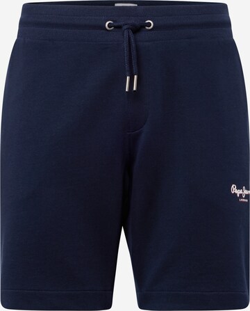 Pepe Jeans - Regular Calças 'EDWARD' em azul: frente