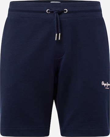 Pepe Jeans Broek 'EDWARD' in Blauw: voorkant