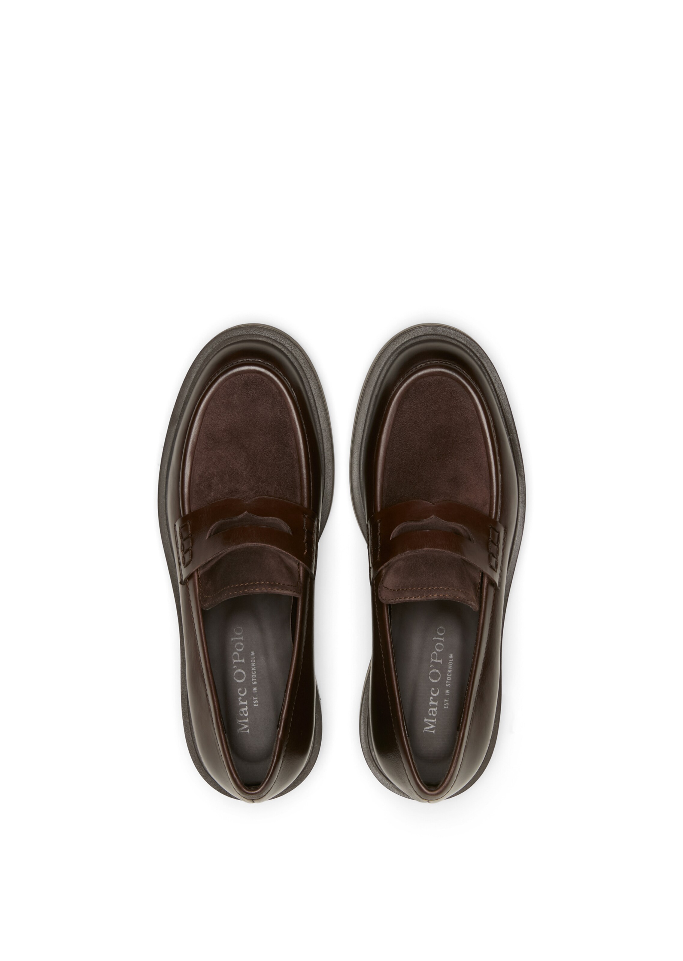 Marc O'Polo Classic Flats in Brown