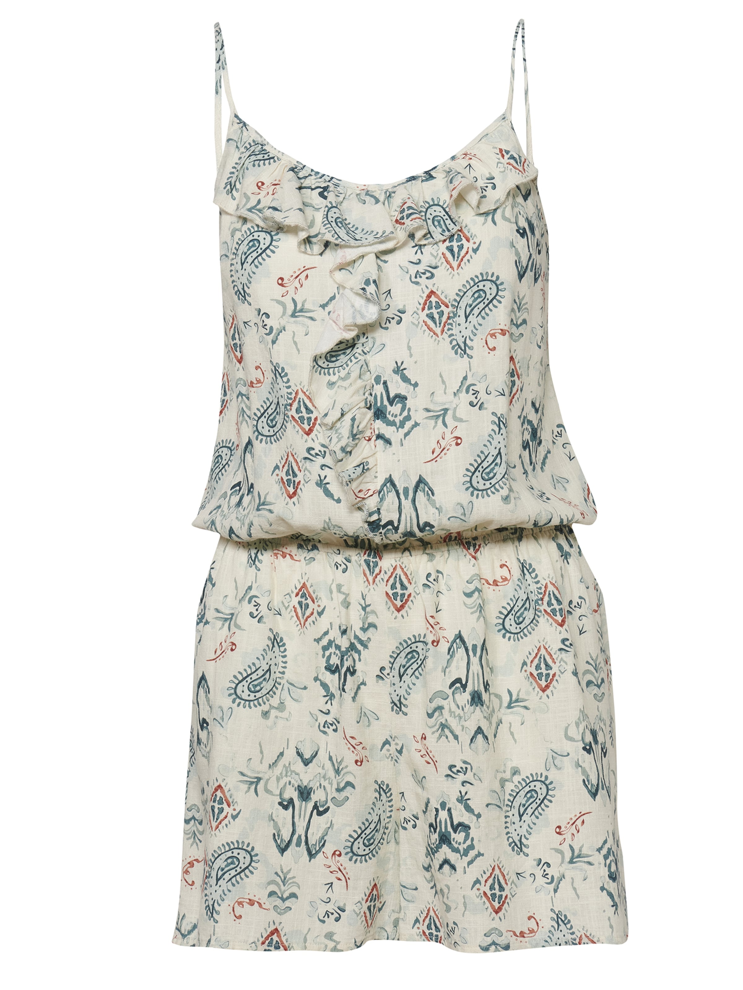 KOROSHI Jumpsuit i beige: framsida