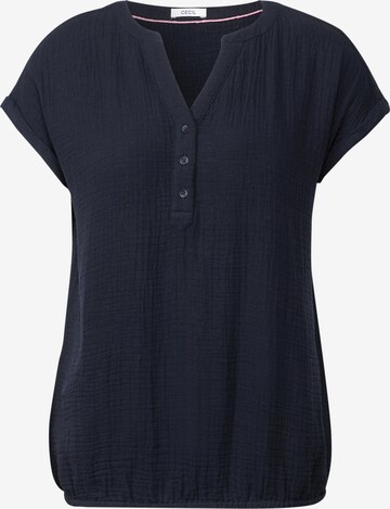 CECIL Bluse in Blau: Vorderseite
