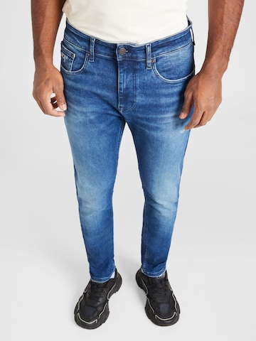 Tommy Jeans Regular Jeans 'AUSTIN' in Blue: front