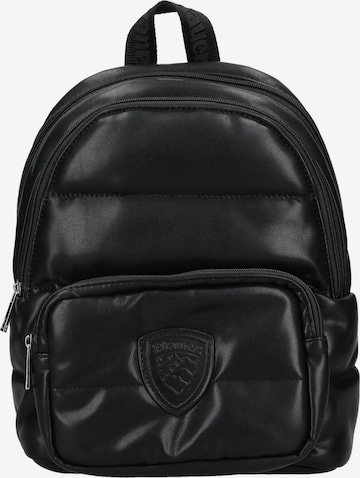 Blauer.USA Rucksack in Schwarz: Vorderseite