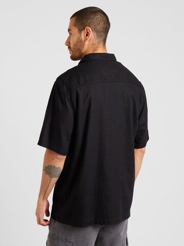 WEEKDAY Comfort Fit Hemd in Schwarz