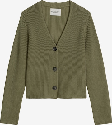 Cardigan Marc O'Polo en vert : devant