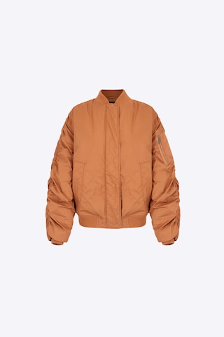 Aligne Between-season jacket 'Gillingham' in Brown: front