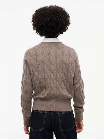 TOMMY HILFIGER - Cárdigan en marrón