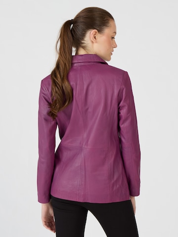 JCC Lederblazer in Pink