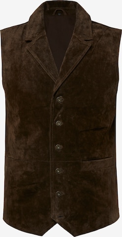 JP1880 Bodywarmer in Bruin: voorkant