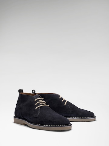 GUESS Schnürschuh in Blau