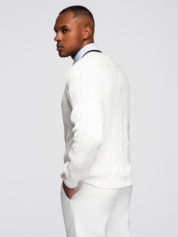 Ombre Sweater 'OM-SWSW-0151' in White