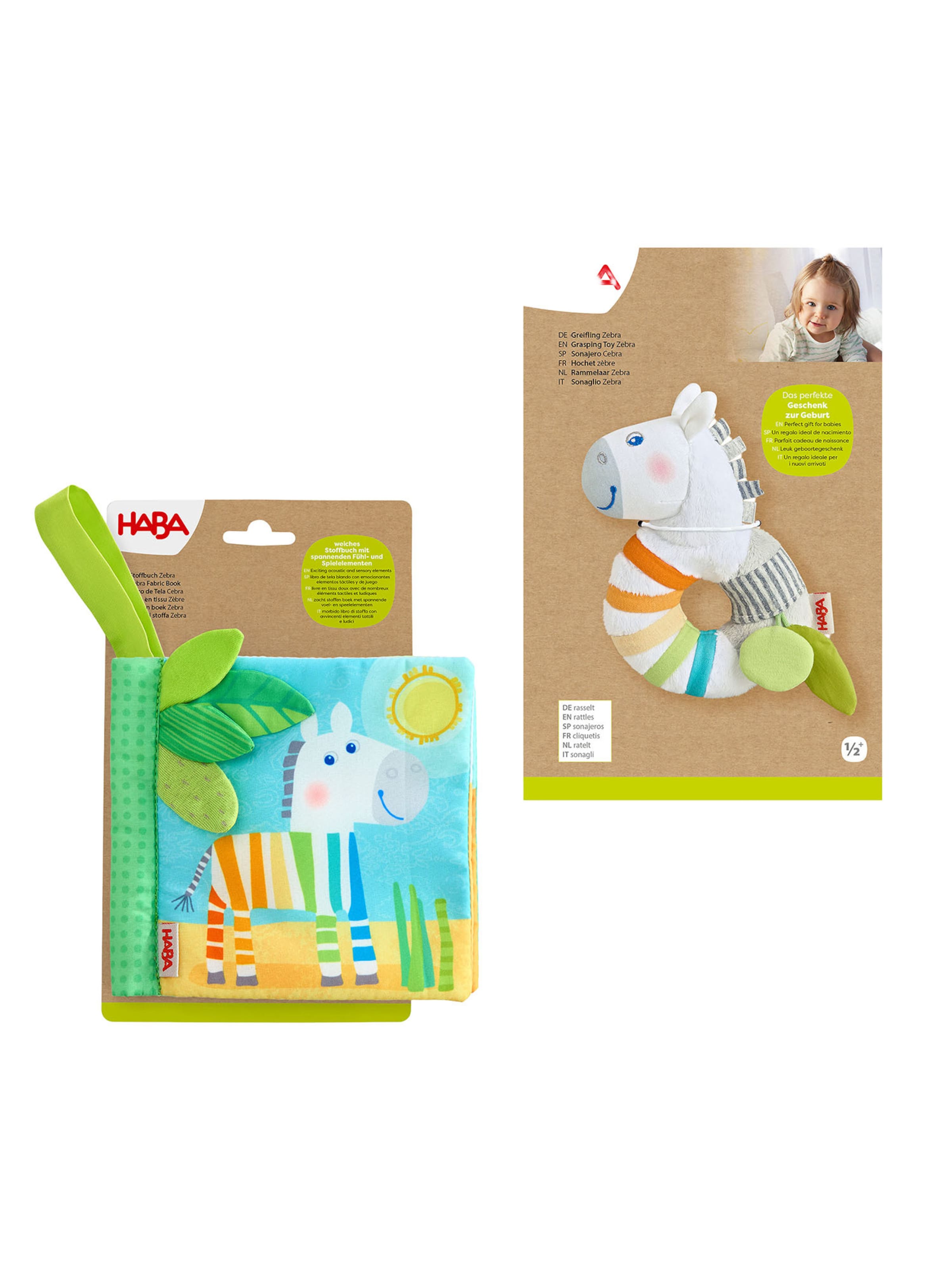 HABA Game 'New Born Geschenk' in Mixed colours: front