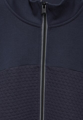 Street One MEN Zip-Up Hoodie in Blue