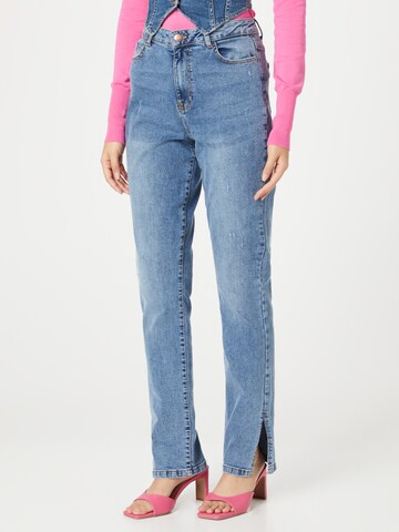 Noisy may Regular Jeans 'ZOE' in Blauw: voorkant