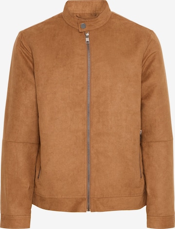 !Solid - Chaqueta de entretiempo en marrón: frente