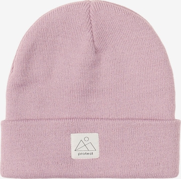 PROTEST Mütze 'PRTPri' in Lila: Vorderseite