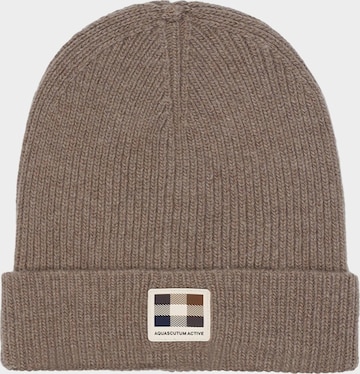 Bonnet Aquascutum Active en marron : devant