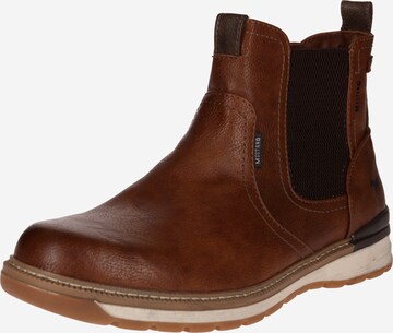 MUSTANG Chelsea Boots in Braun: front