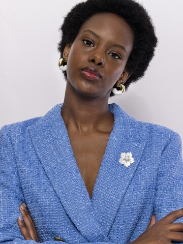 Boucles d'oreilles 'Tayris' Luxenter en blanc