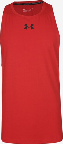 UNDER ARMOUR Sporttop in Rood: voorkant