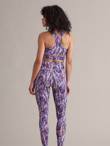 Bustino Reggiseno sportivo 'Racerback' di Hey Honey in lilla