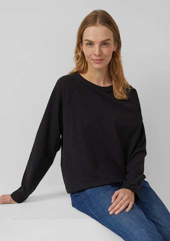 s.Oliver Sweatshirt in Zwart