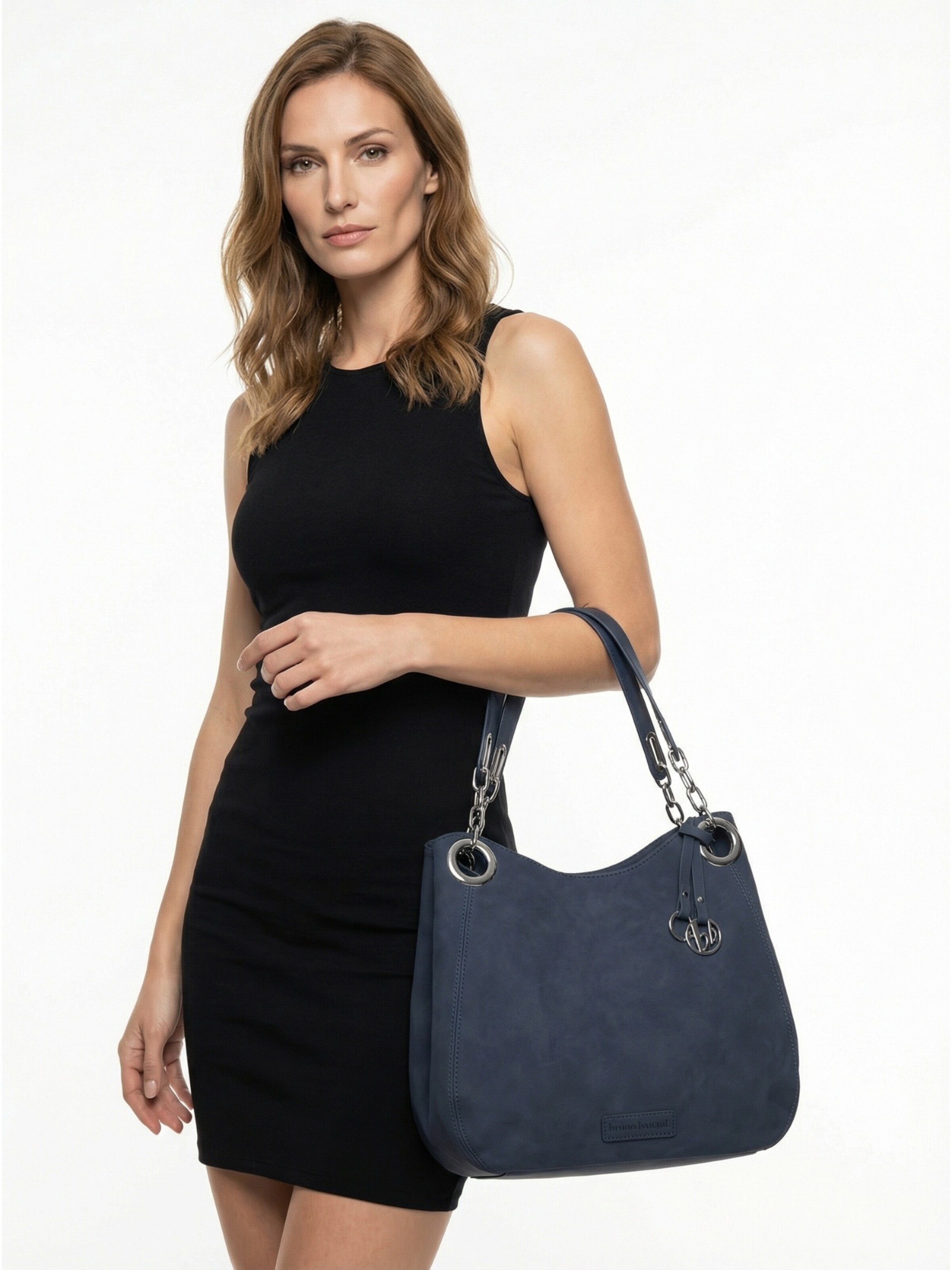 Bruno Banani Schultertasche‌‌‌ in Blau: Vorderseite