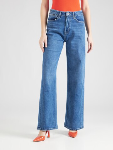 Pepe Jeans Wide leg Jeans in Blue: front