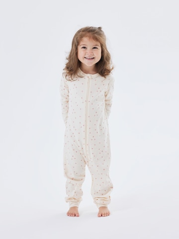 NAME IT - Pijama en beige: frente