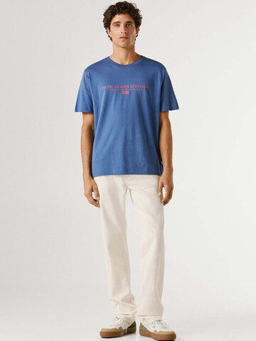 T-Shirt Pepe Jeans en bleu