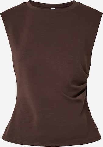 YAS Top 'Pina' in Brown: front