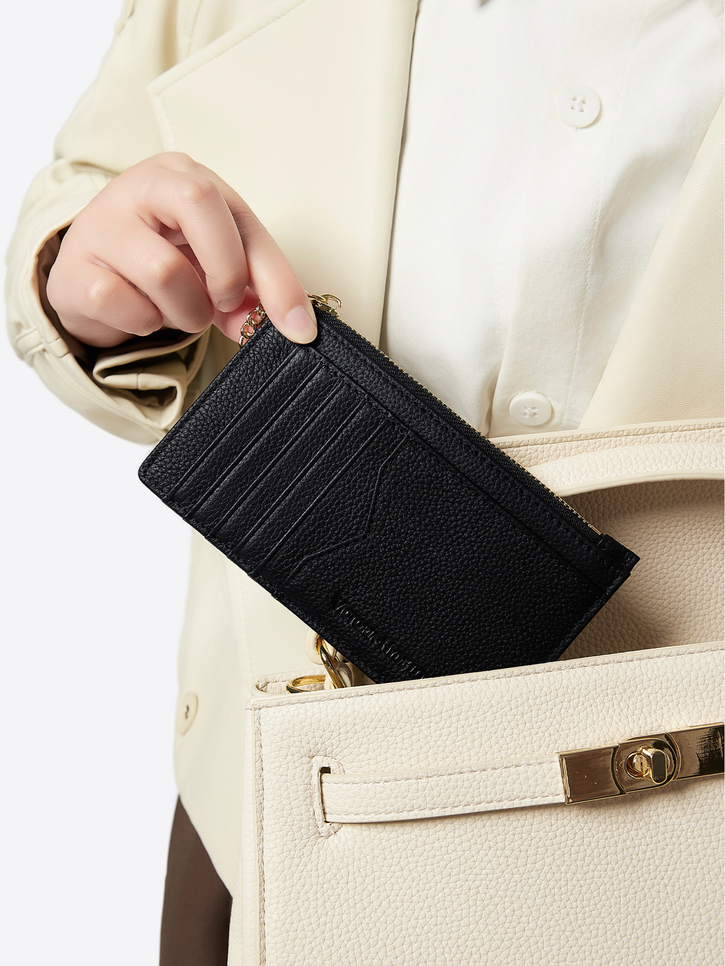 Victoria Hyde Tegnebog 'Amilie' i sort