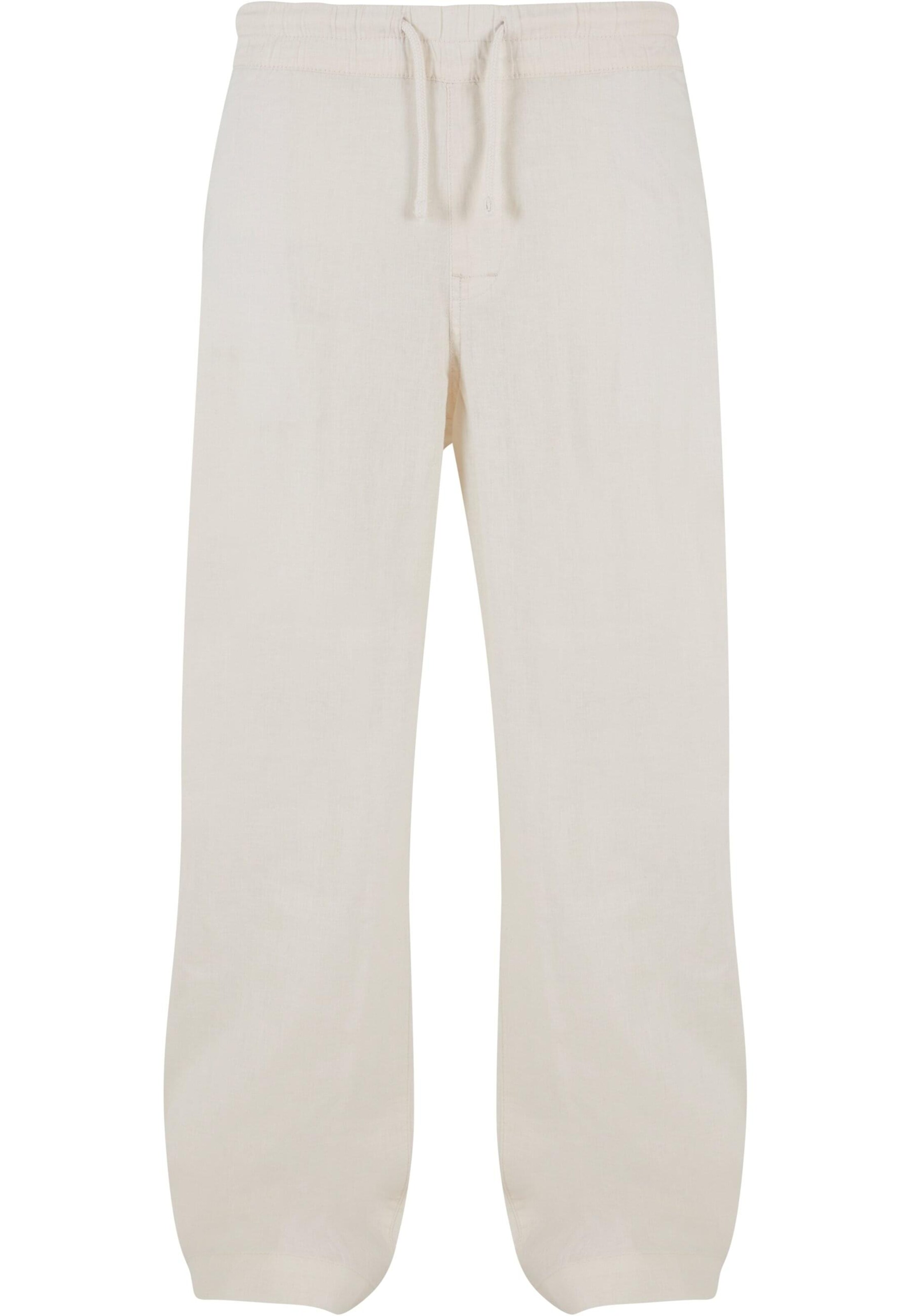 Urban Classics Loose fit Trousers in Beige: front