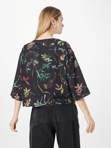 DEDICATED. Blouse in Zwart