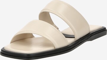 NEWD.Tamaris Mules in Beige: front