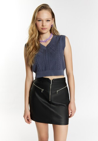 Pull-over myMo ROCKS en bleu : devant