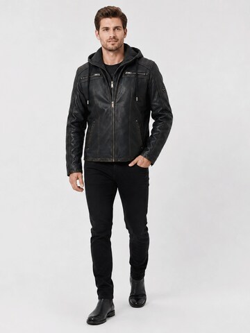 Veste mi-saison 'Hinrik' Agamaa en noir