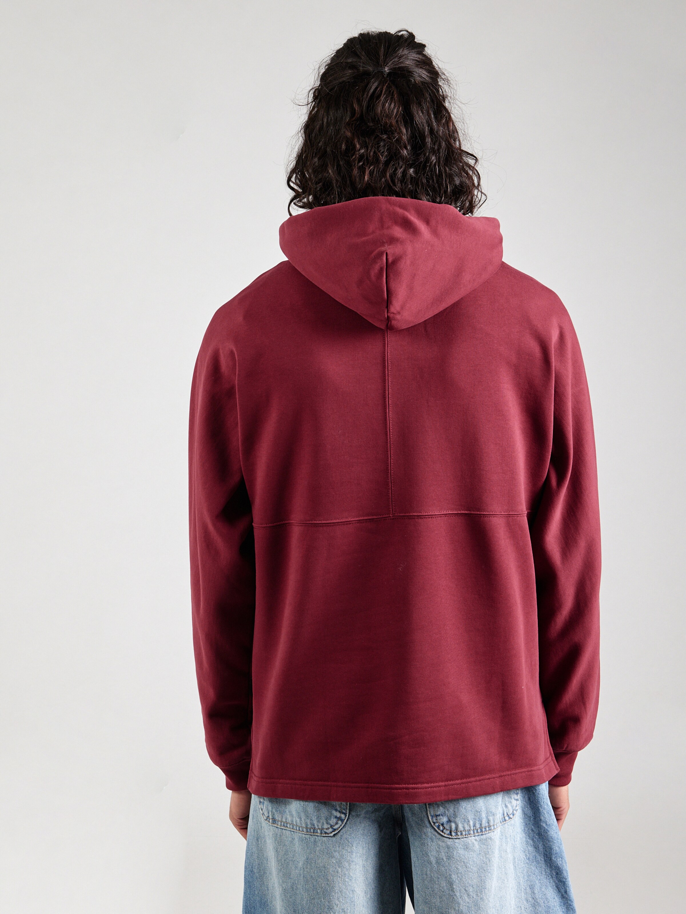 Adidas dark red hoodie clearance