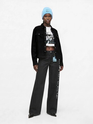 KARL LAGERFELD JEANS Lużny krój Jeansy ' KLJ X Pietro Terzini' w kolorze czarny