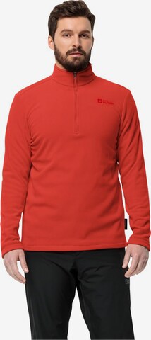 JACK WOLFSKIN Sporttrui in Rood: voorkant