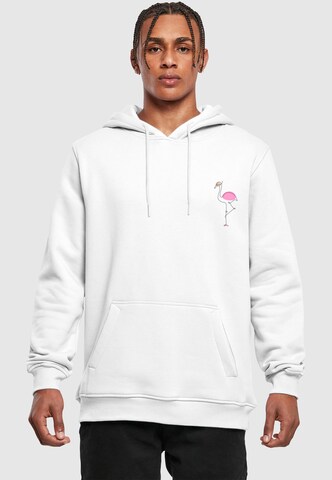 Merchcode Sweatshirt in Wit: voorkant